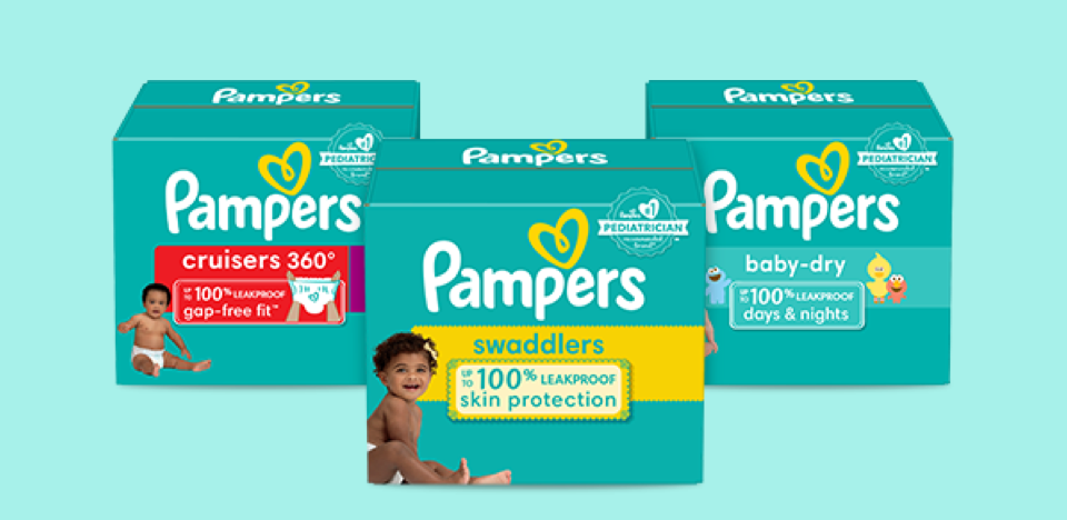 pampers pozycja na rynku usa