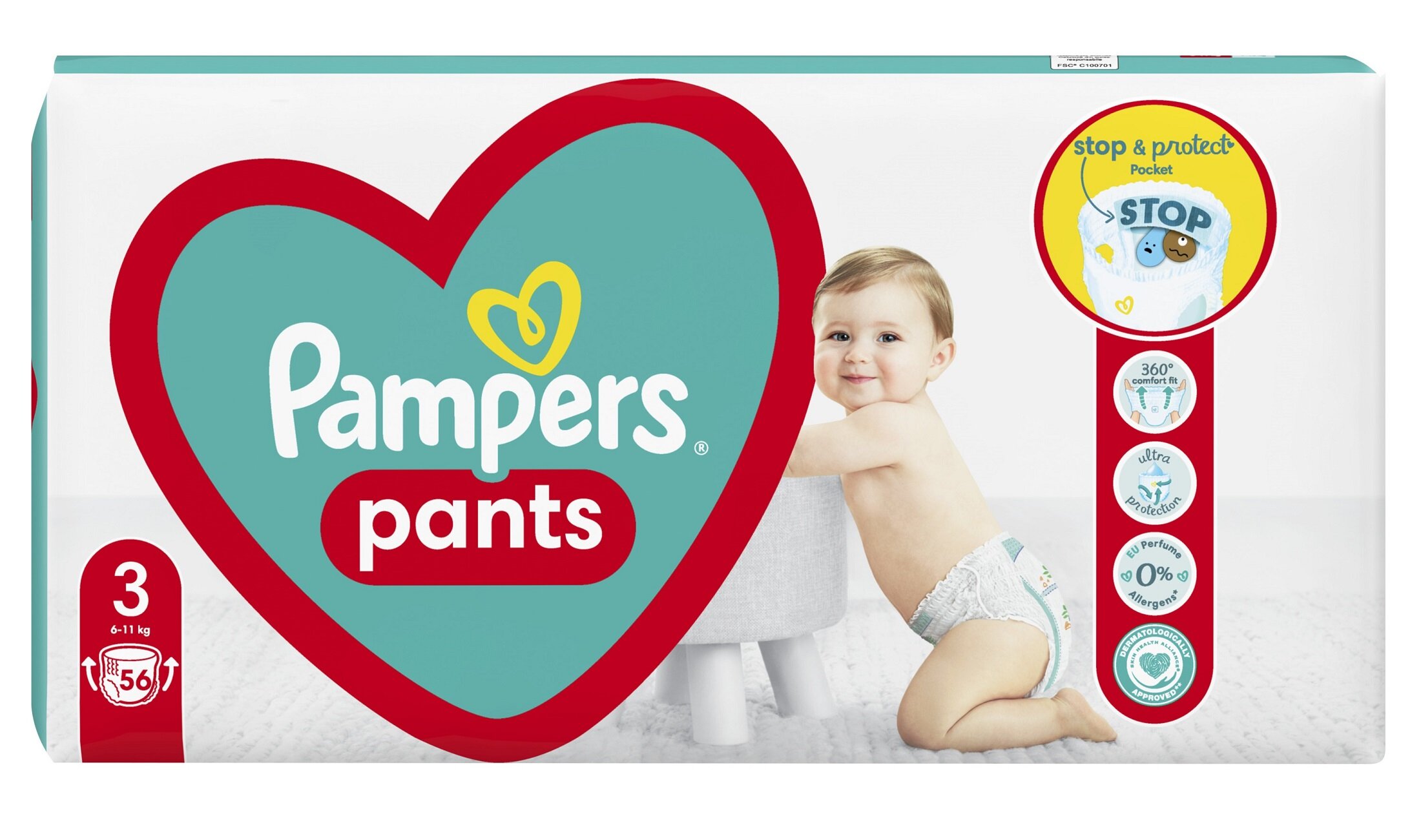 pampers pants 3 cena