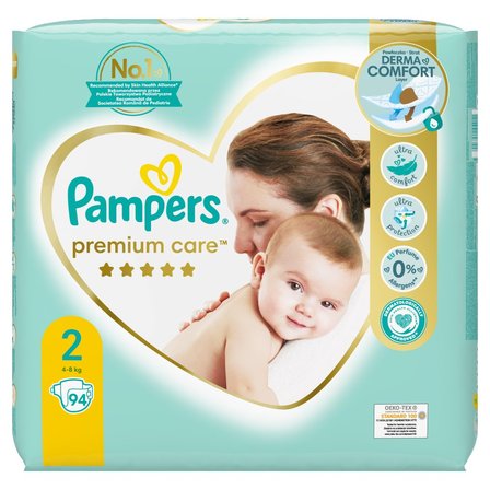 pampers premium care 2 94 sztuki