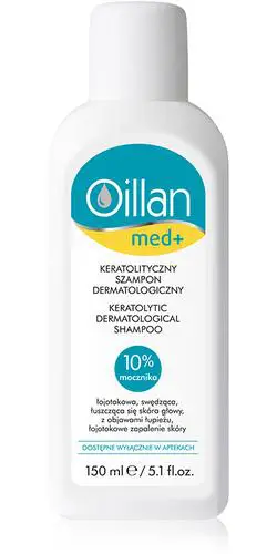 2 oillan med+ keratolityczny szampon dermatologiczny