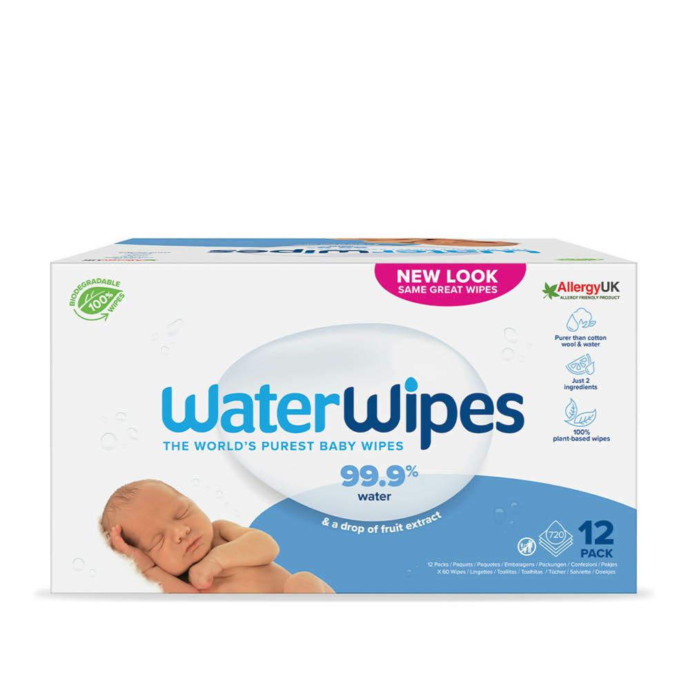 chusteczki nawilżane wodą water wipes eco & more