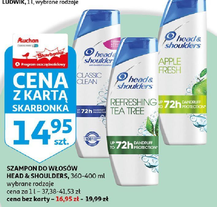 auchan szampon head&shoulders