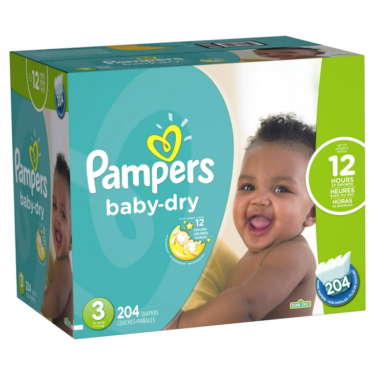 204 sztuk pampers 3