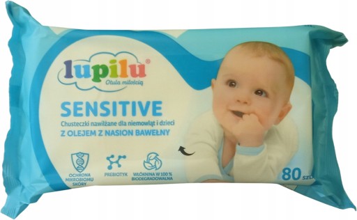 sroka o chusteczki nawilżane lupilu premium ultra sensitive