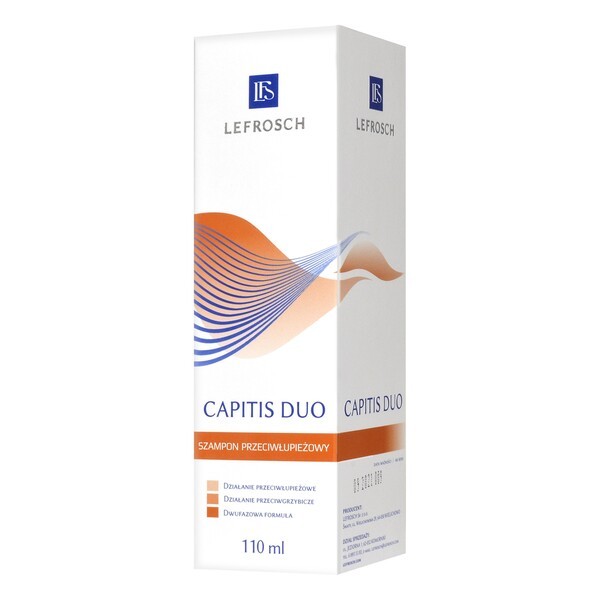 lefrosch capitis duo szampon przeciwłupieżowy 110 ml