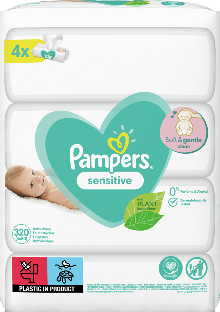 chusteczki pampers sensitive fragrance free rossmann