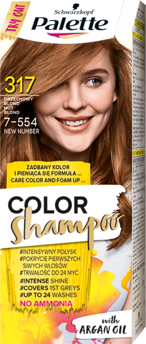 palette color shampoo 315 perłowy blond szampon koloryzujący opis produktu