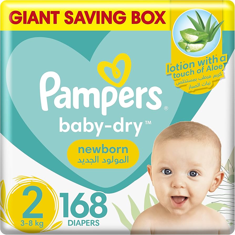 pampers 2 giant box