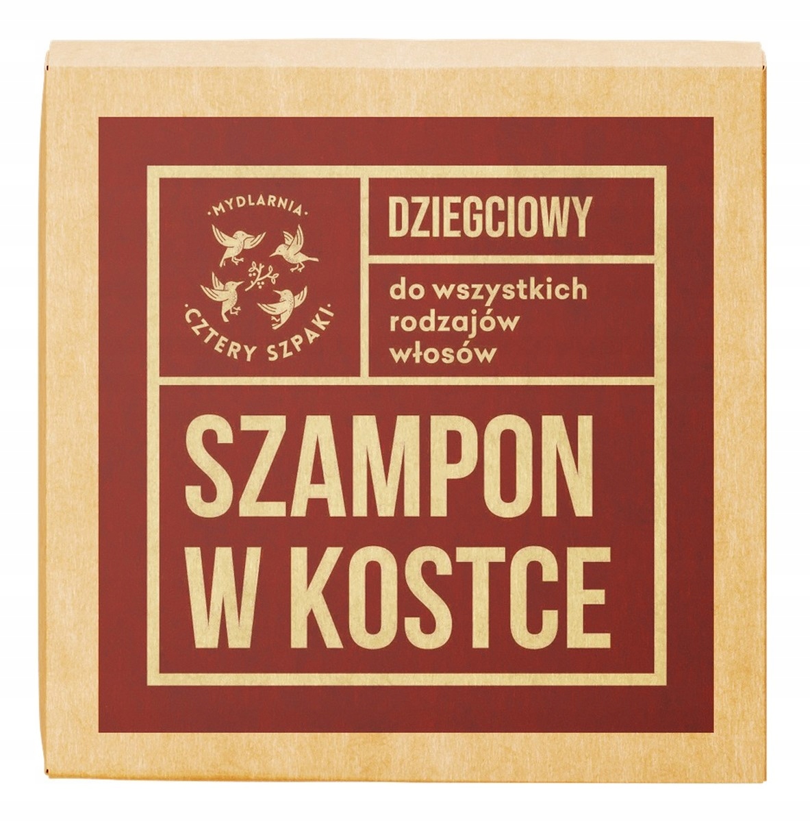 szampon w kostce dziegciow