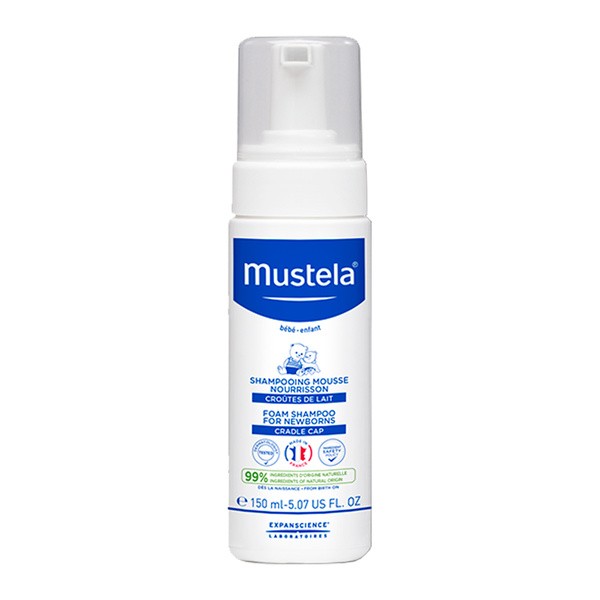 mustela szampon w piance złuszczanie