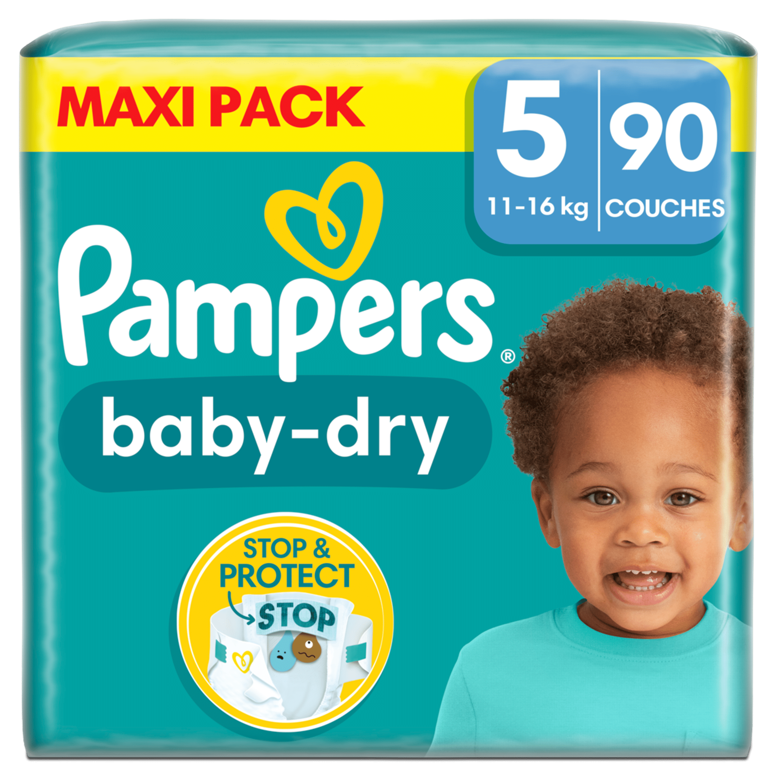 pampers baby-dry 3 cena 124