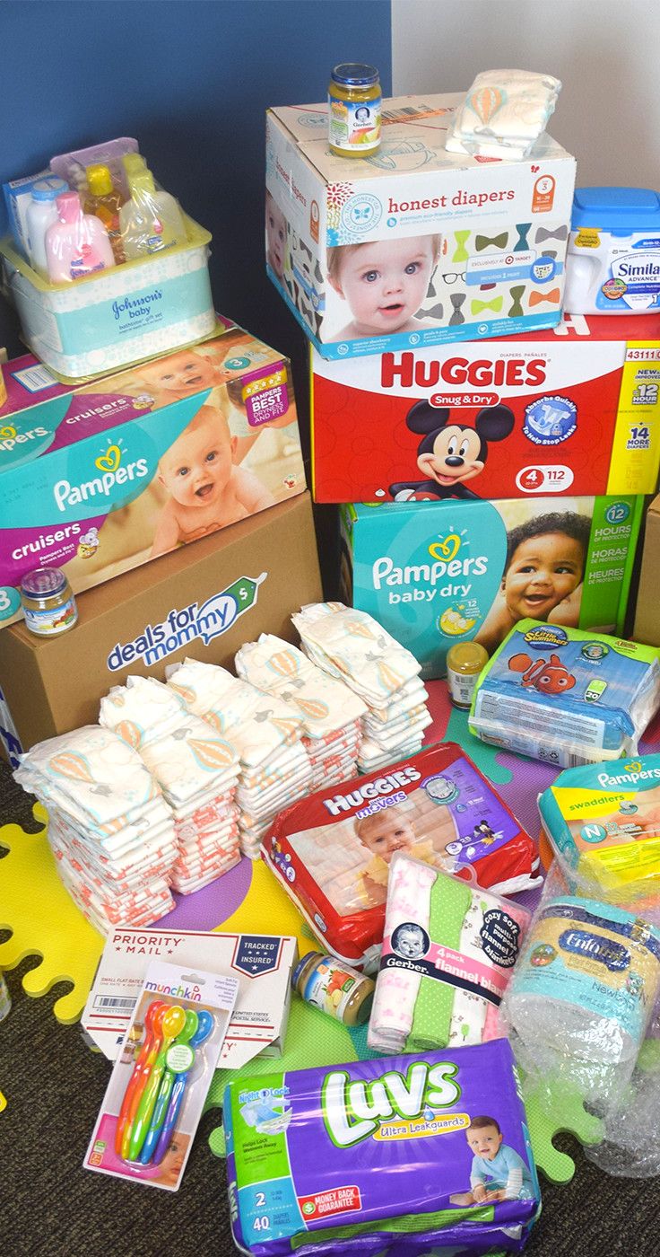 free baby pampers box and treats for mum