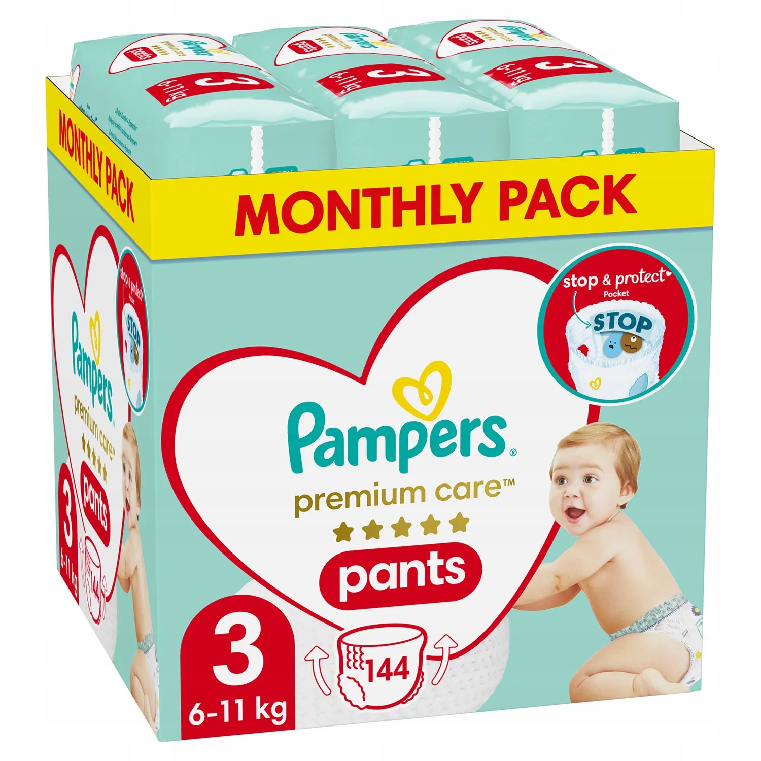 pampers pants 3 allegro