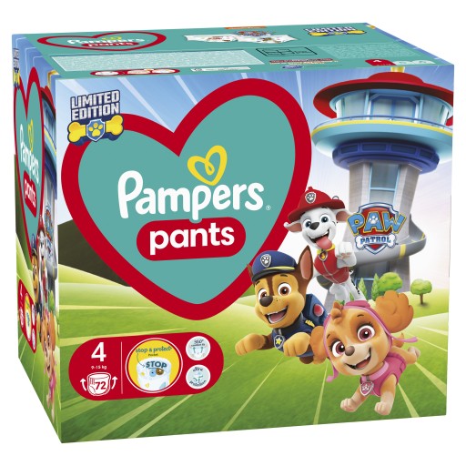 pampers pants roz 3 72szt