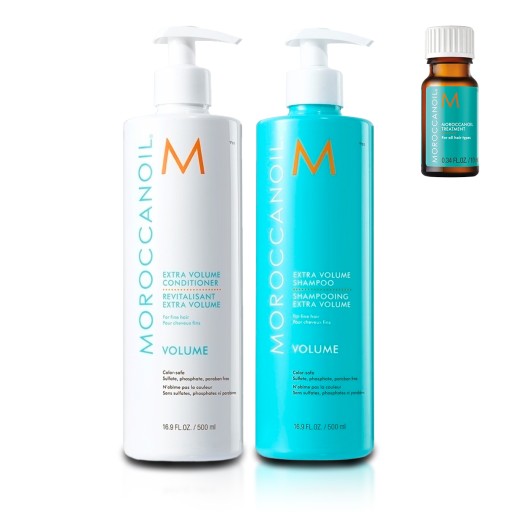 moroccanoil extra volume szampon odżywka 500ml