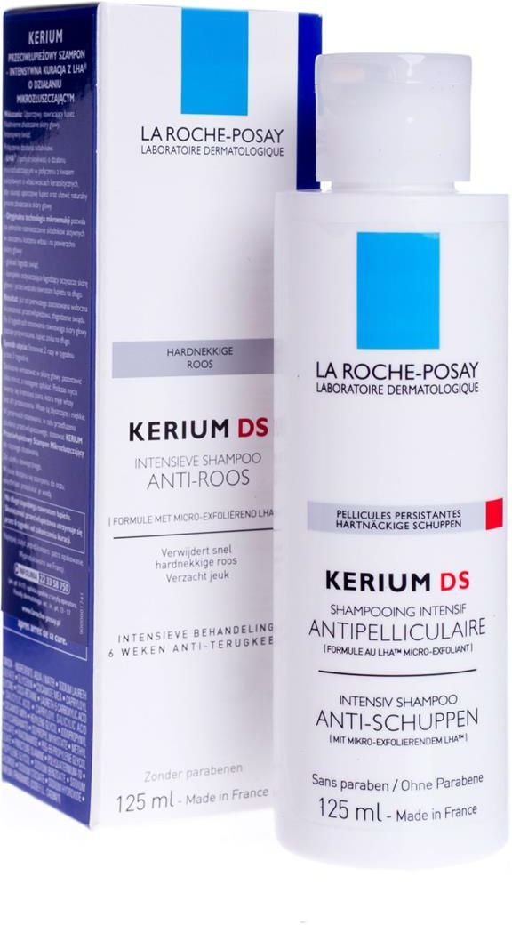 la roche-posay kerium ds szampon przeciwłupieżowy intensywna kuracja 125 ml