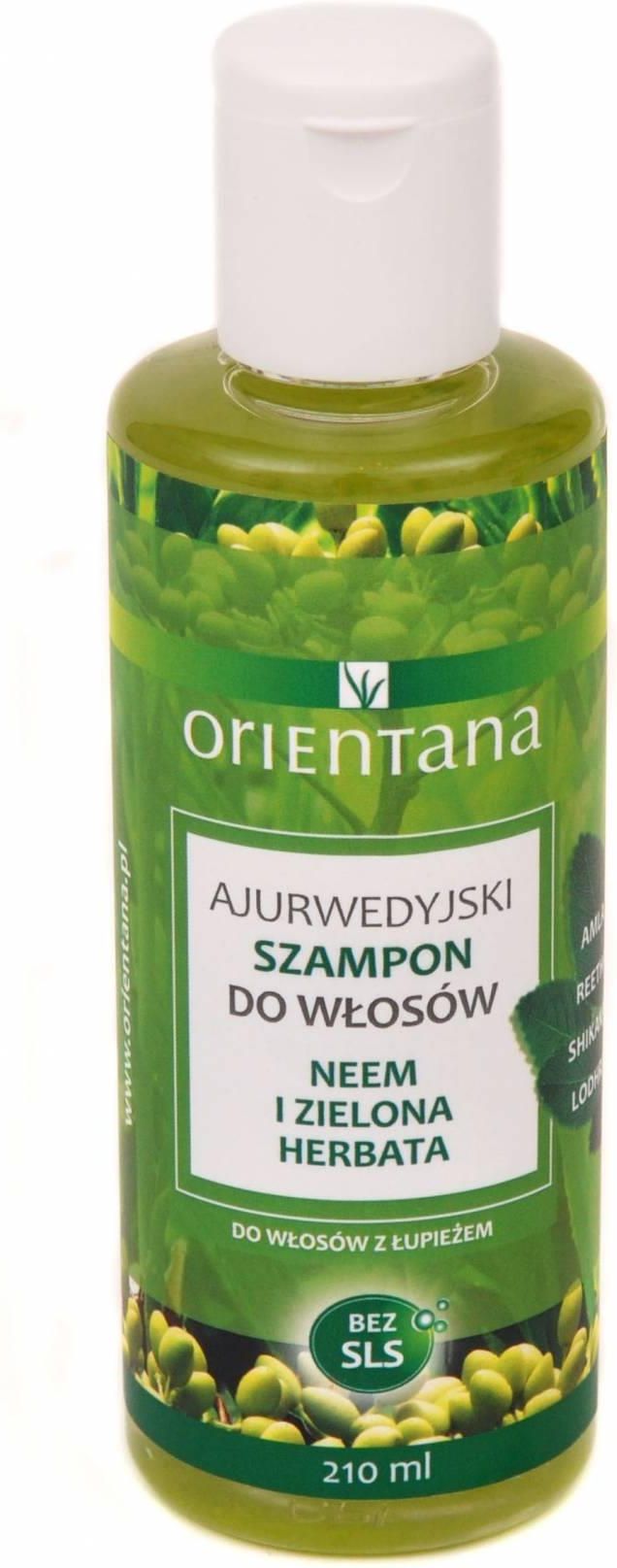 orientana szampon neem i zielona herbata