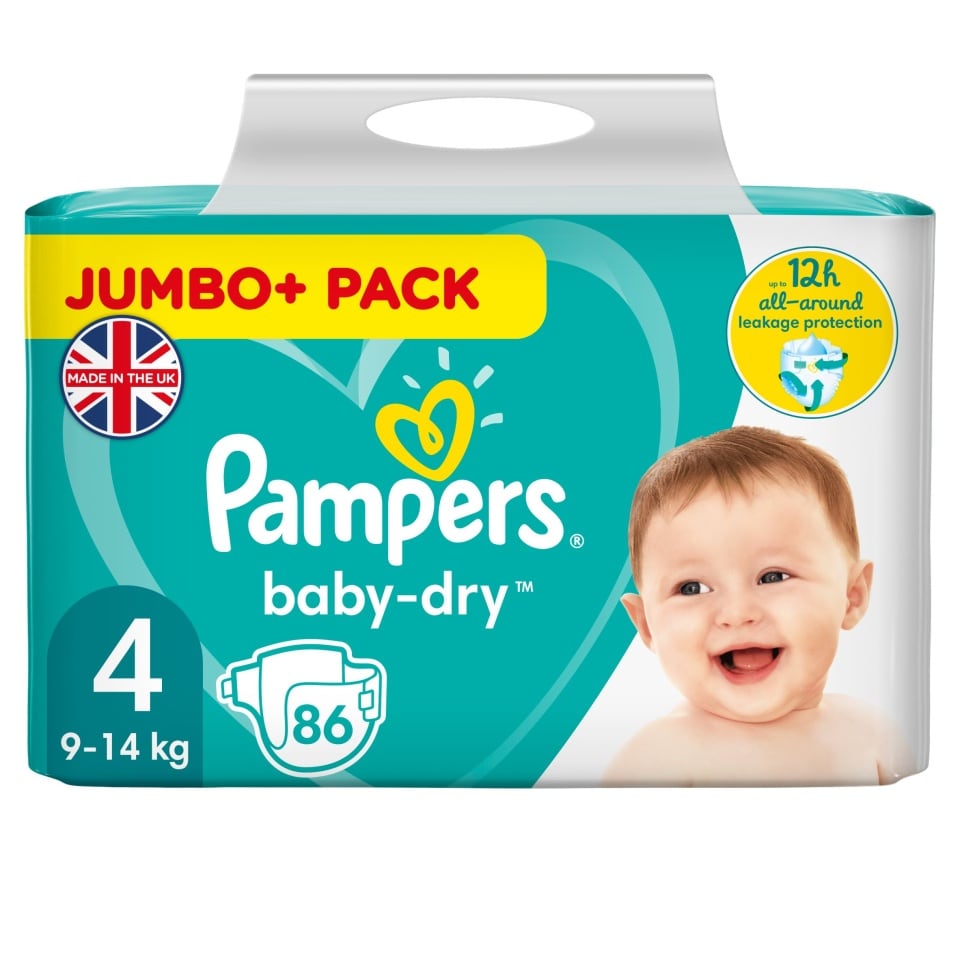 zakup pampers w tesco