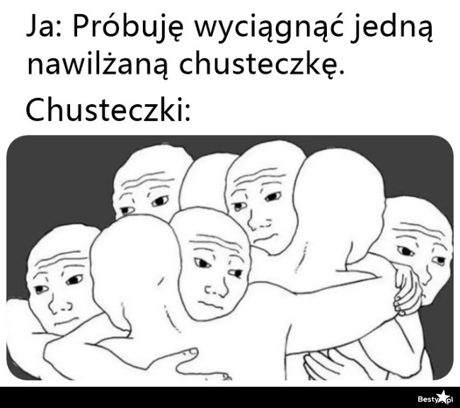 gdy nie jestes rodzicem myslisz ze nawilżane chusteczki mem