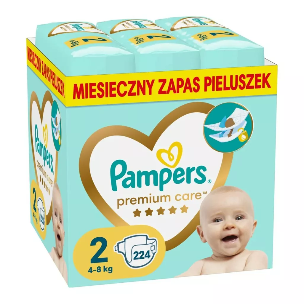 pieluchy pampers premium skład