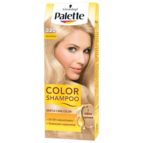 palette szampon koloryzujący kolory