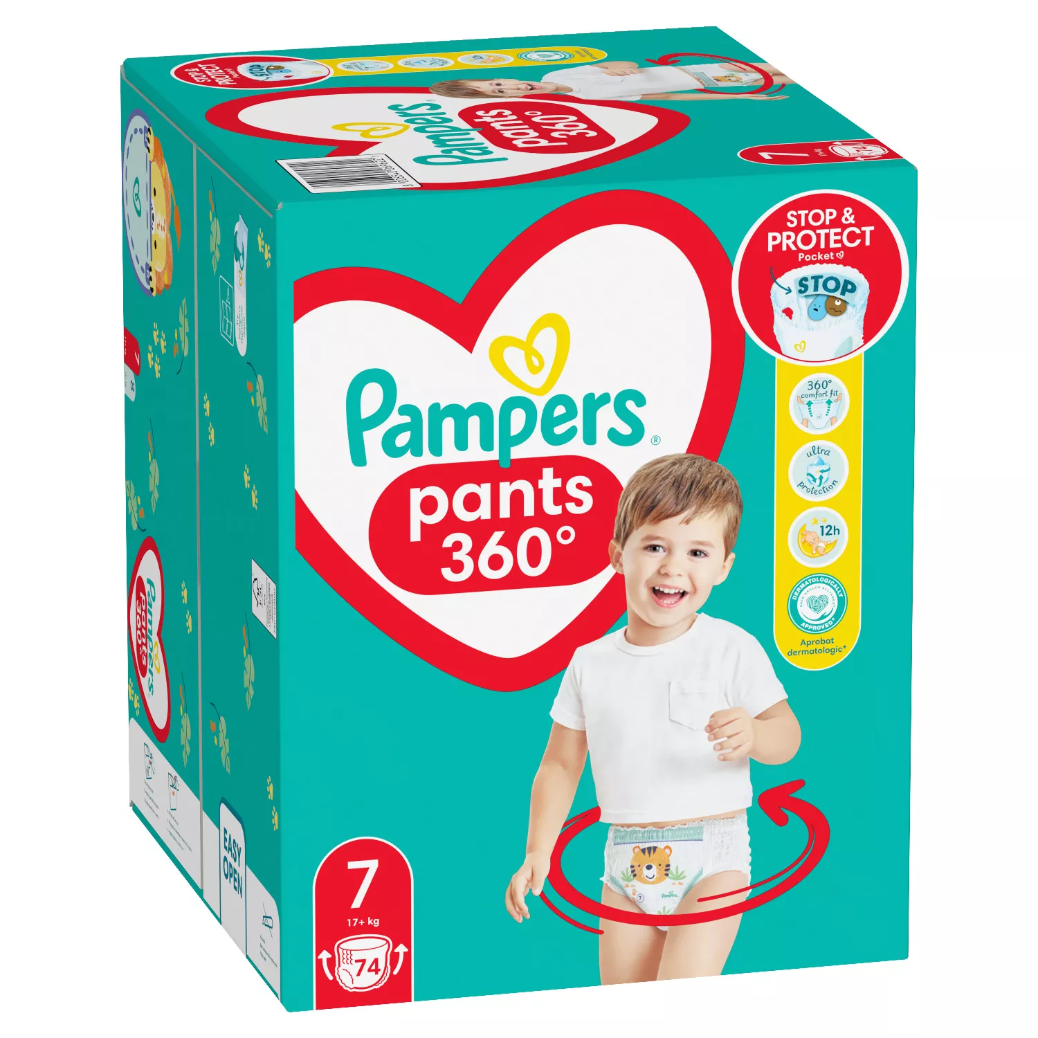 pampers pants tasma z przodu