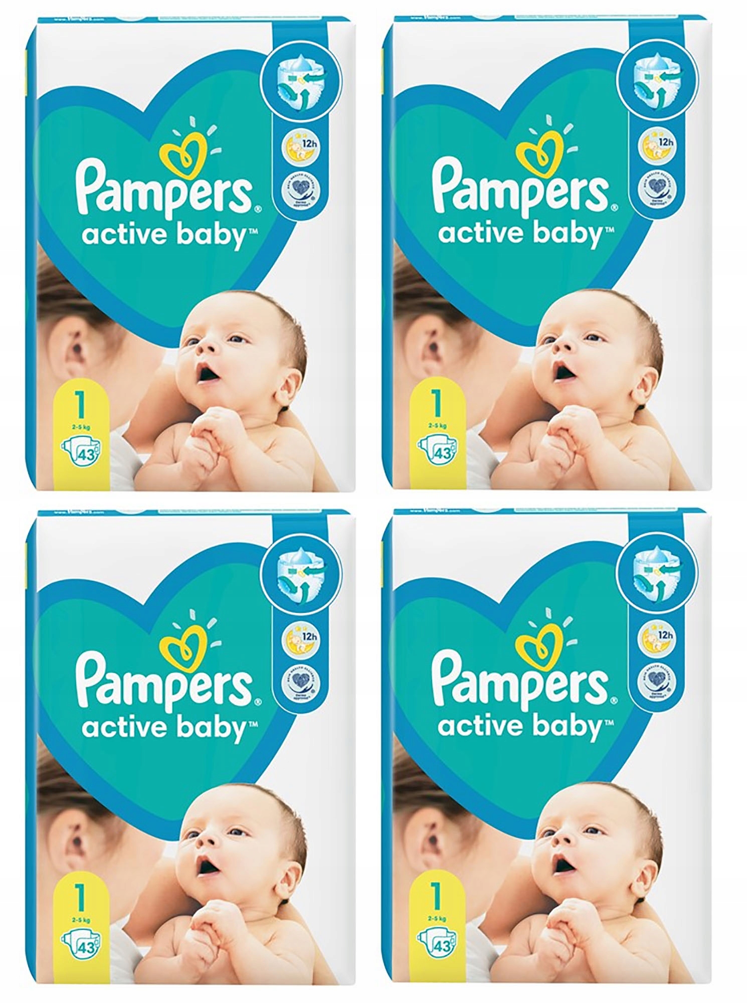 pampers 172 sztuki