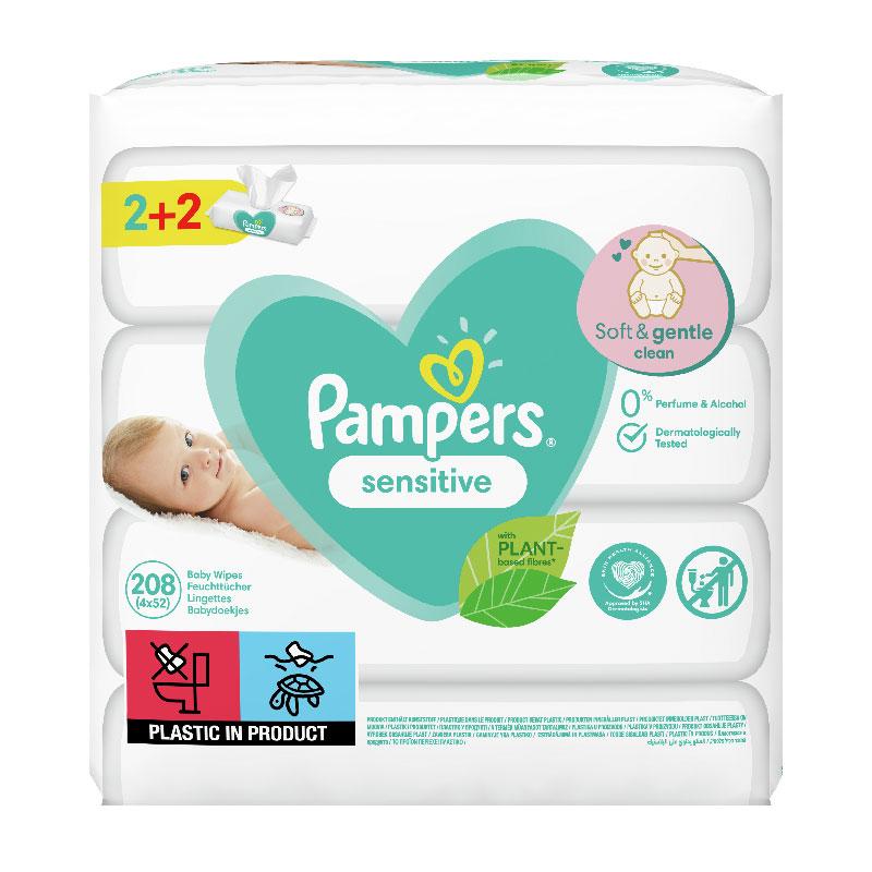 pampers sensitive clean