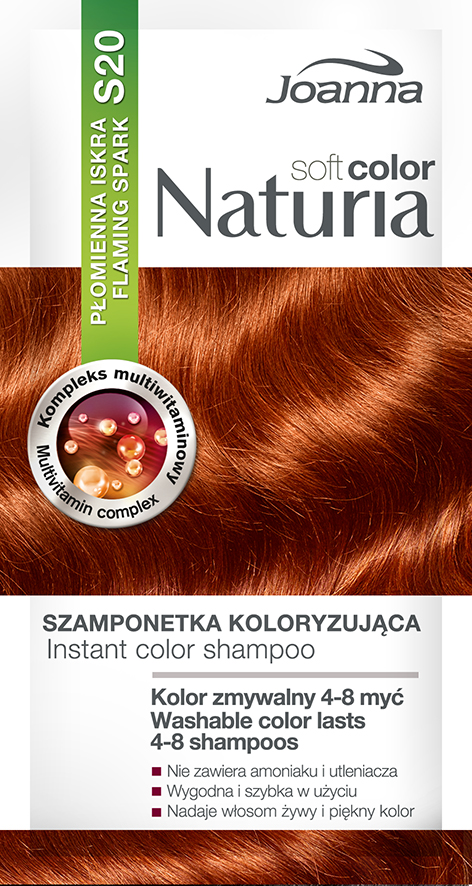 joanna naturia soft color szampon koloryzujący