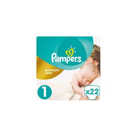 pieluchy pampers premium care 1 newborn 22szt