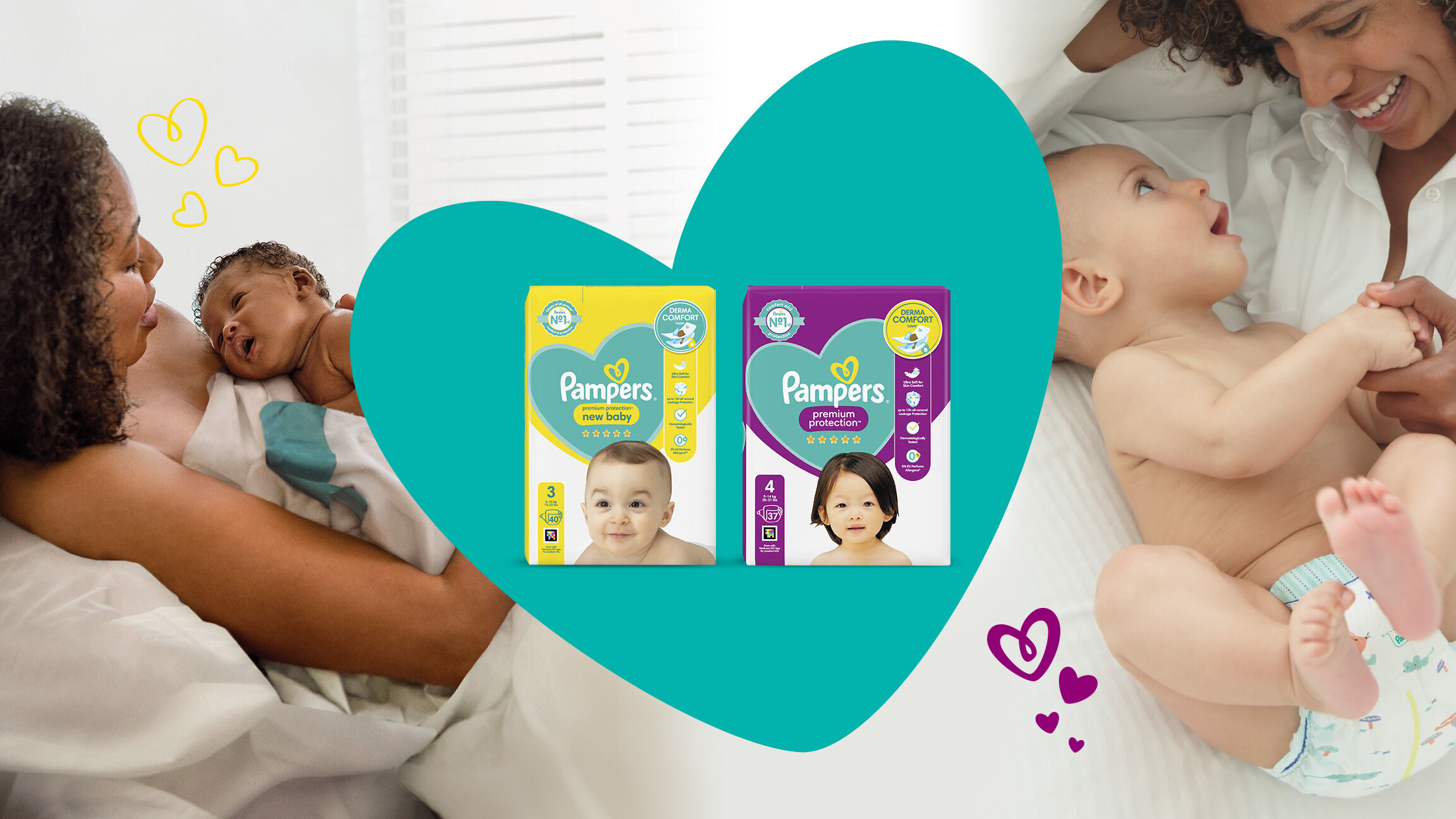 pampers new baby seal uk