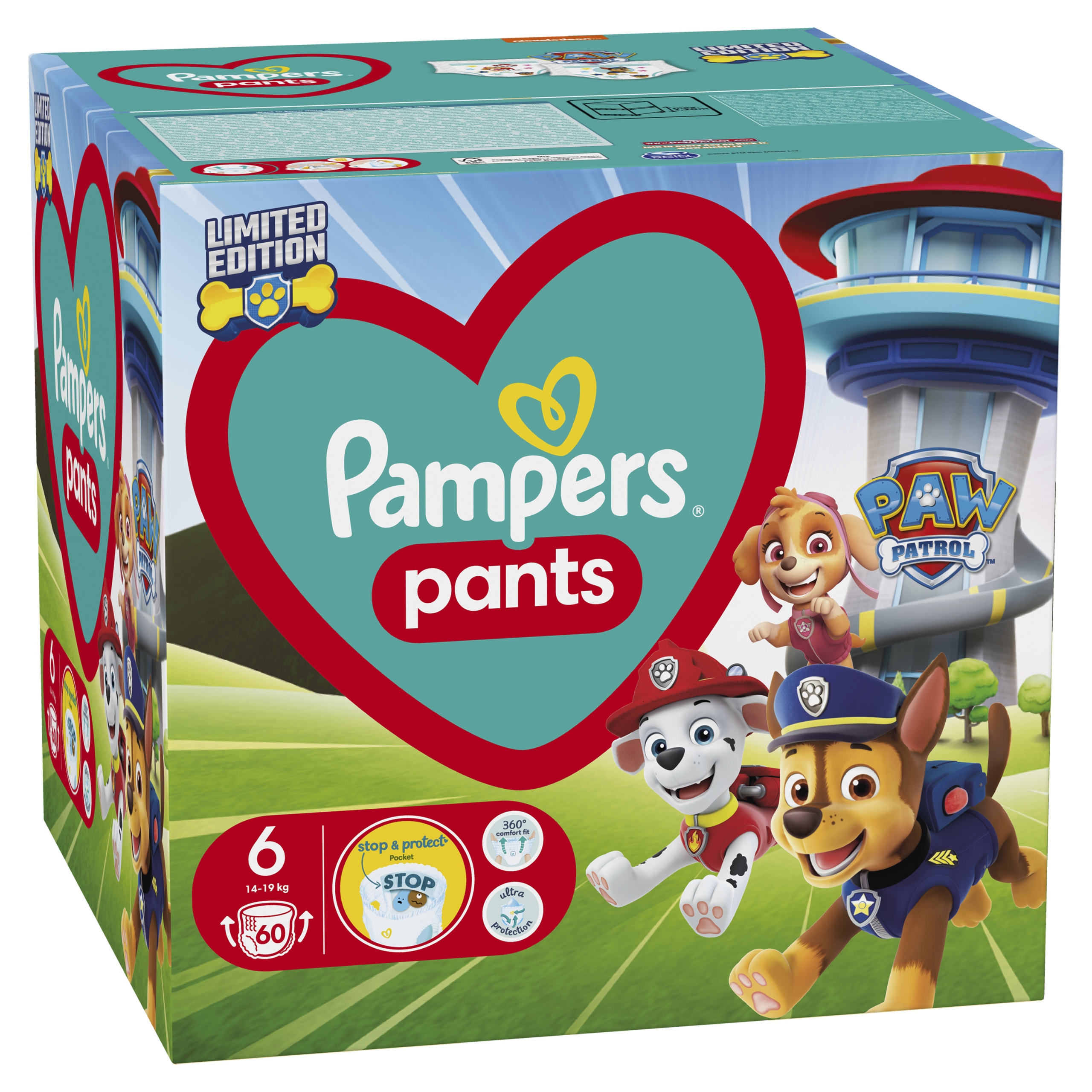 pieluchomajtki pampers carry