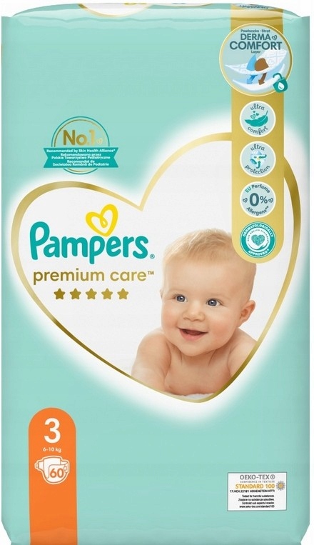pampers premium care 3 60 szt site allegro.pl