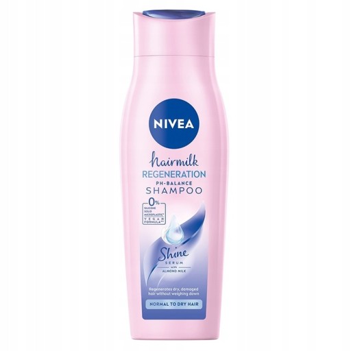 nivea szampon hairmilk do grybych