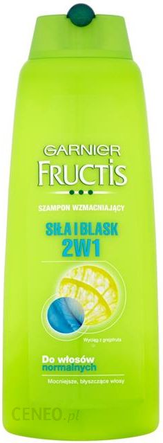 szampon garnier fructis 2w1 siła i blask 400 ml