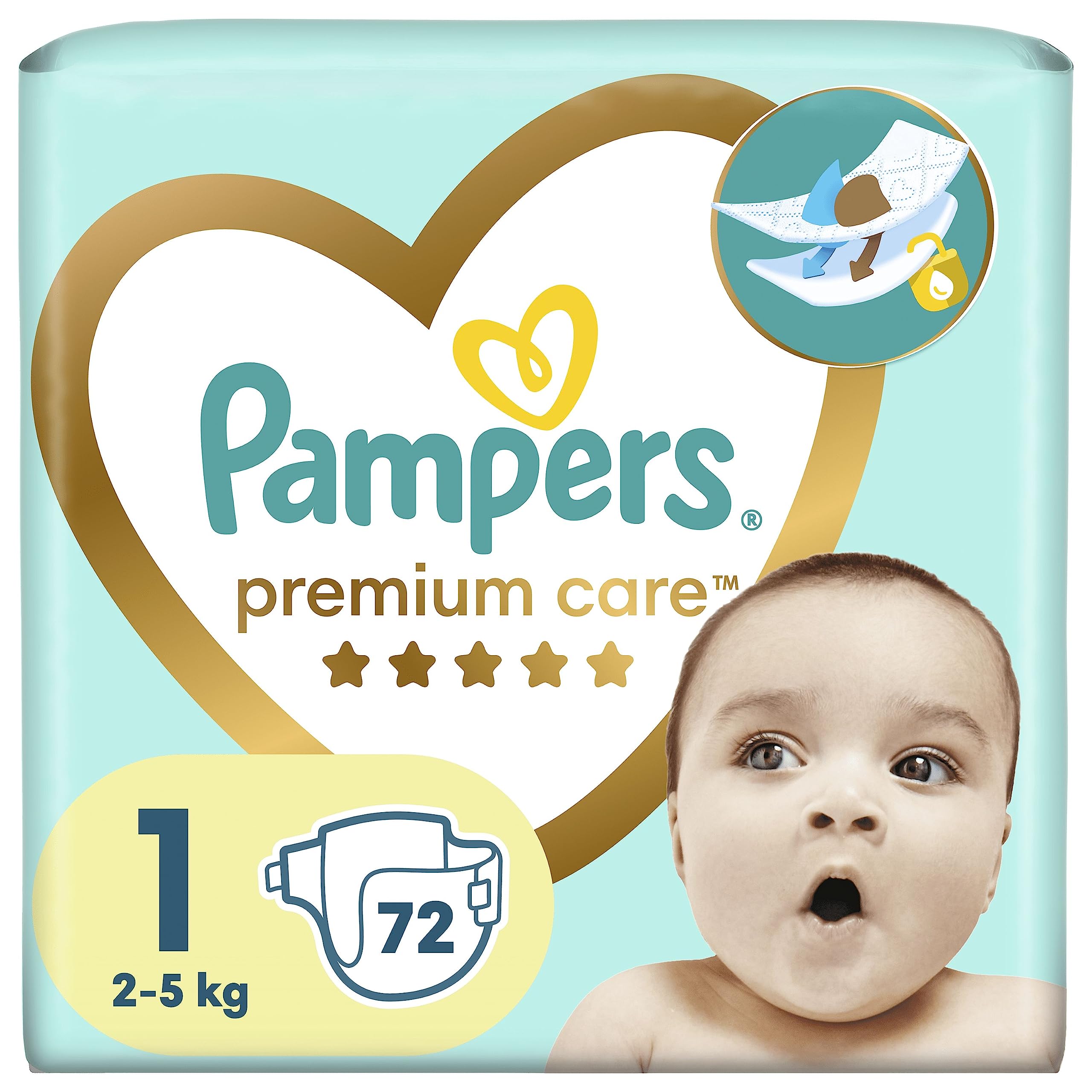 pampers premium care jak widac ze pielucha zasikana