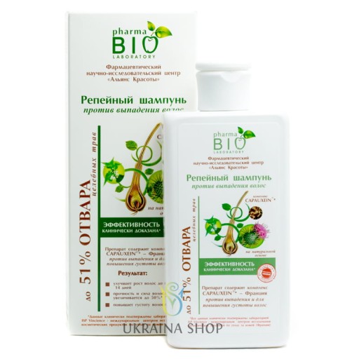 pharma bio szampon łopianowy przeciw wypadaniu włosów 200ml