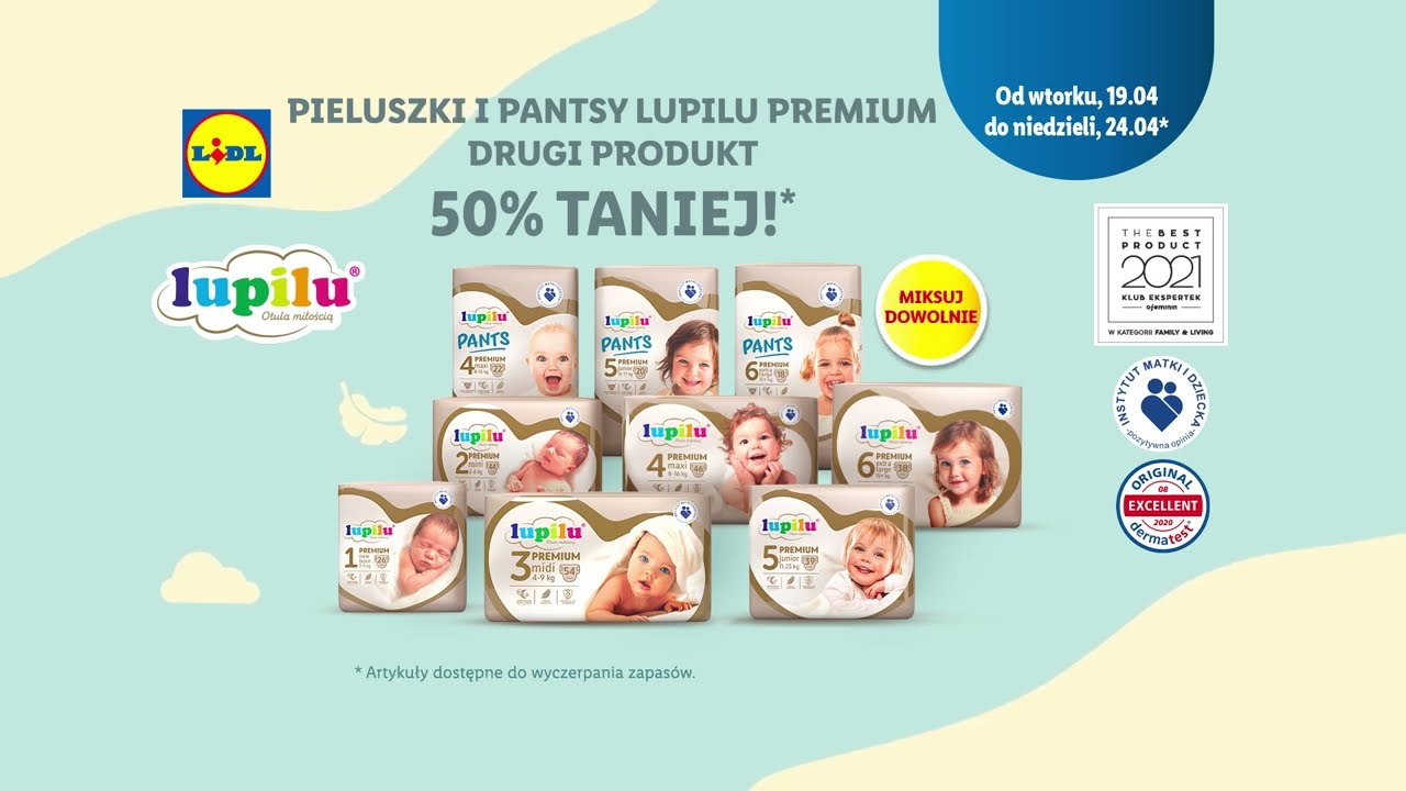 nowa reklama pampers lidl