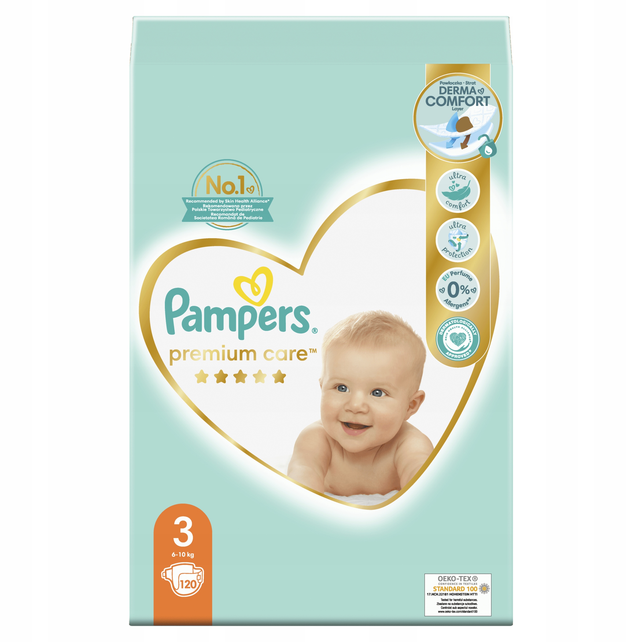 pieluszki pampers 3 premium care