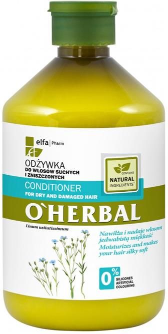 o herbal odżywka do włosów normalnych