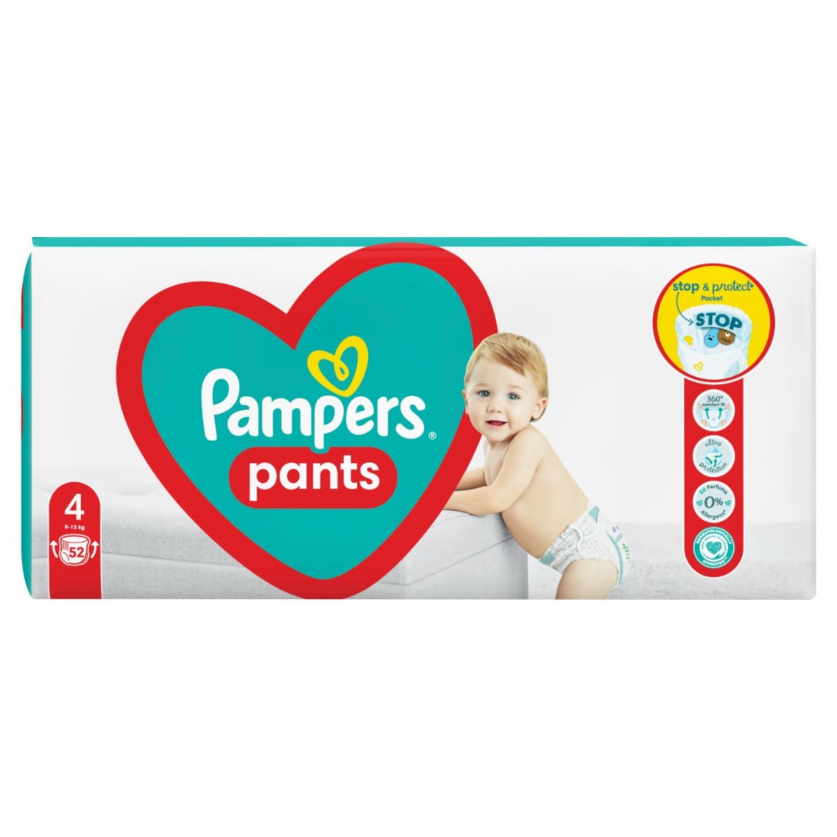 pampers mega paka 94 szt beby-dry pants 4 najtaniej