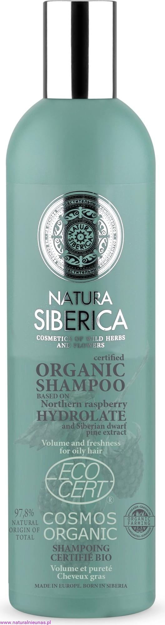 natura siberica szampon objętość i równowaga