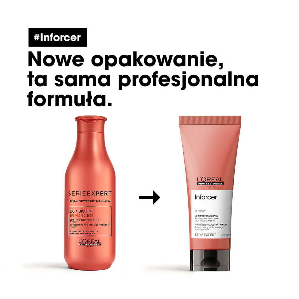 loreal serieexpertinforcer odżywka wzmacniająca do włosów łamliwych