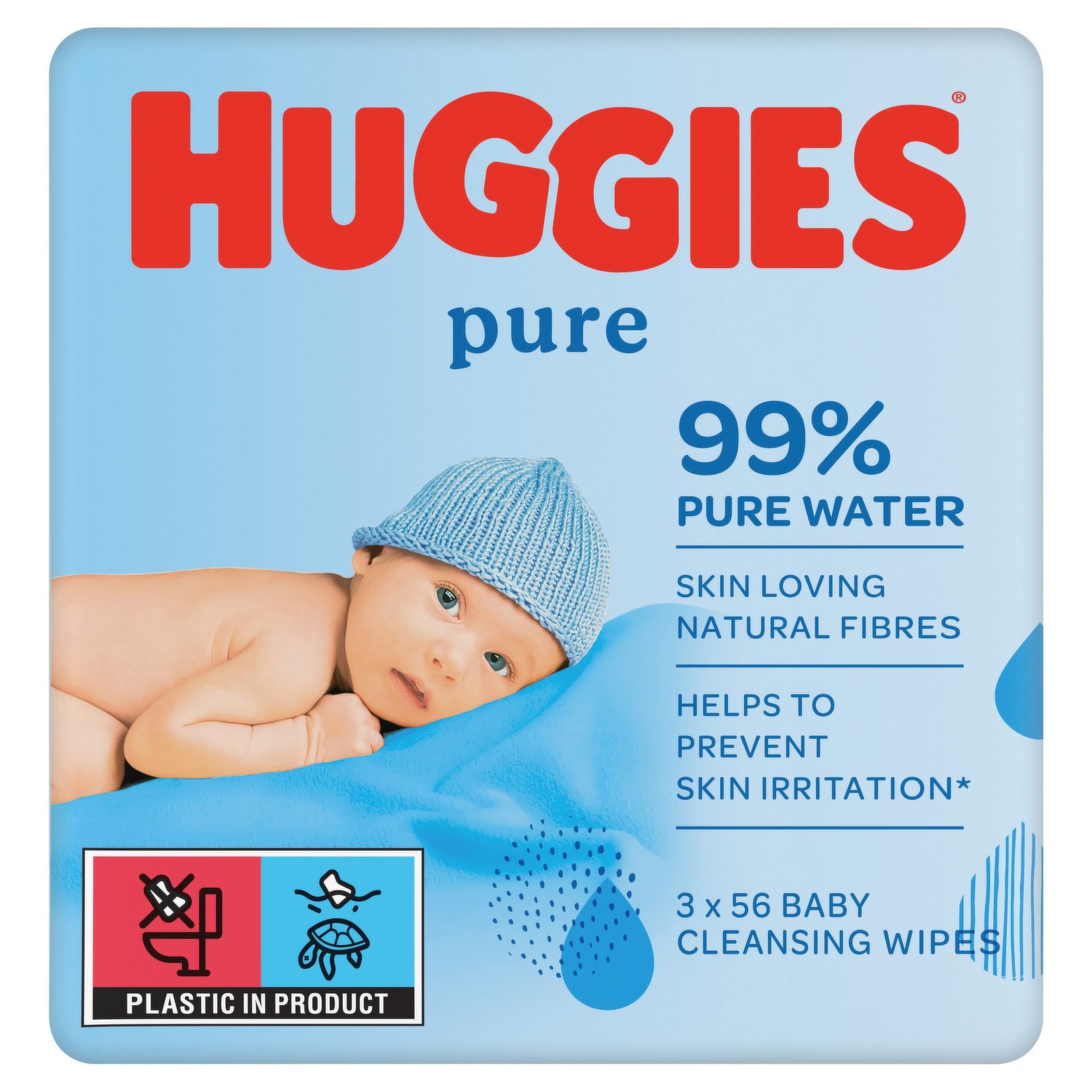 chusteczki huggies nawilzane pure cena