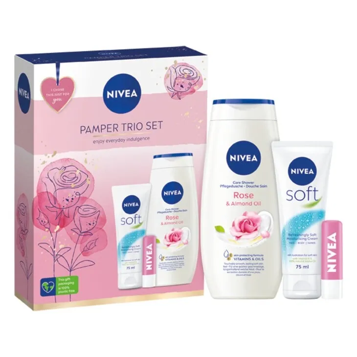 nivea pamper