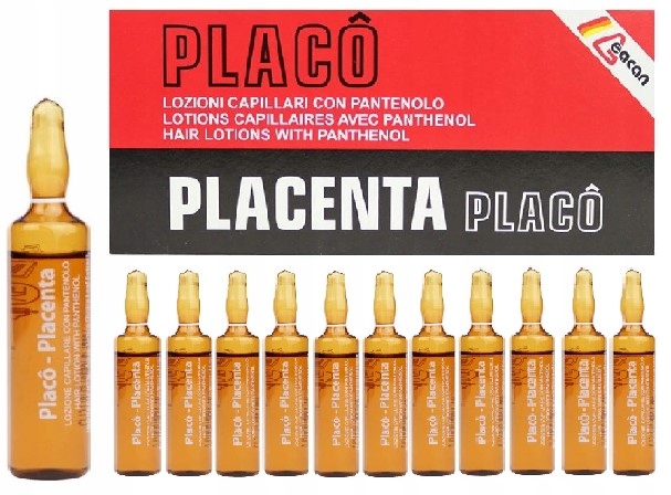 odżywka do włosów placenta 12ampułek