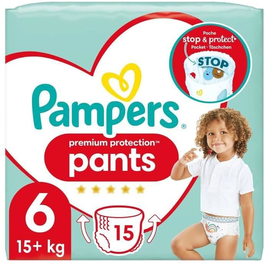 pampers pieluchoamjtki duże