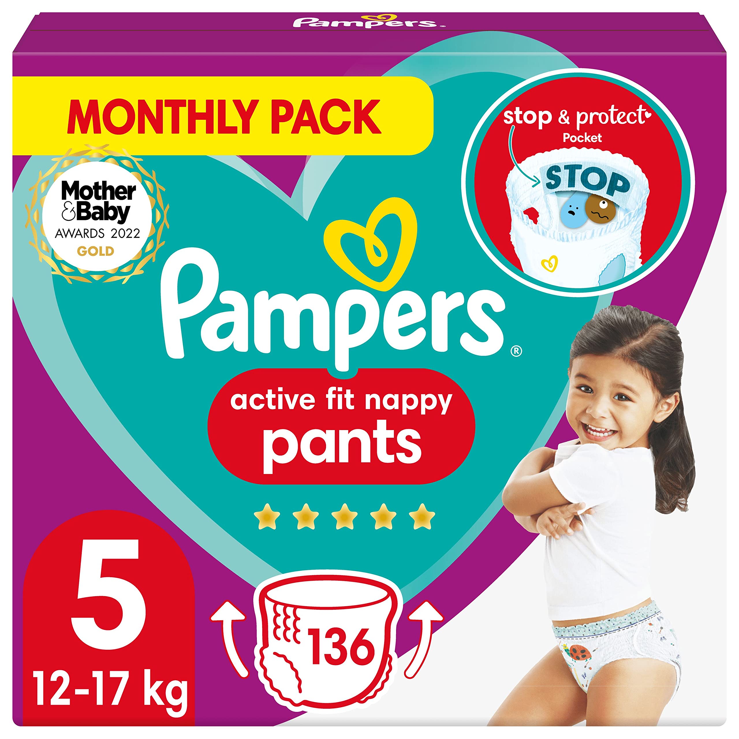 pampers activr vs pants