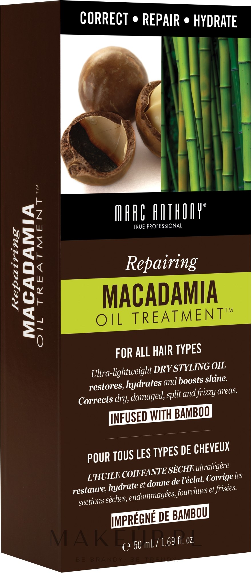 marc anthony macadamia oil olejek do włosów macadamia