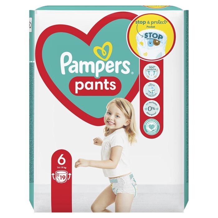 pieluchy pampers pants 6